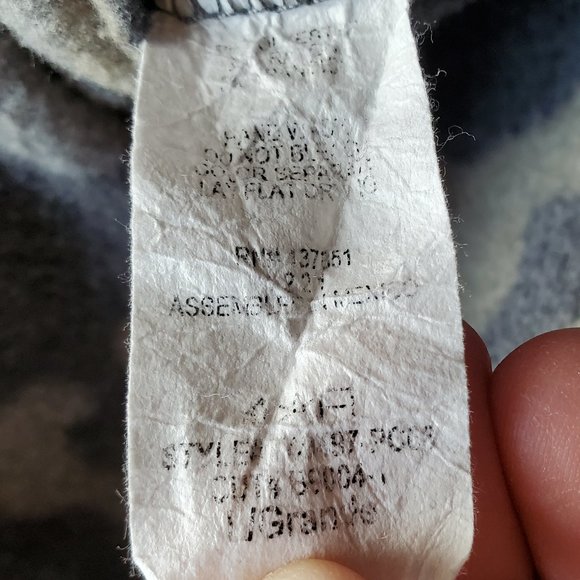 Gaze Camouflaged Cropped Fleece Hooded Sweatshirt - Picture 6 of 11